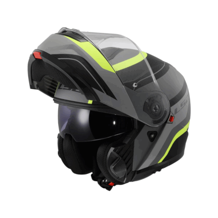 Kaciga LS2 FF908 Strobe II Flip-Up – Monza mat crna/žuta – L