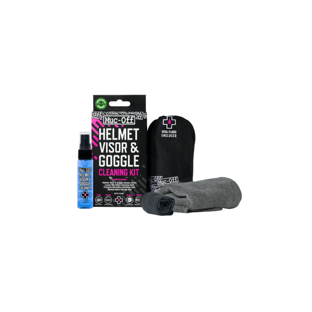 Muc-Off Visor, Lens & Goggle Cleaning Kit – Komplet za čišćenje vizira i naočala