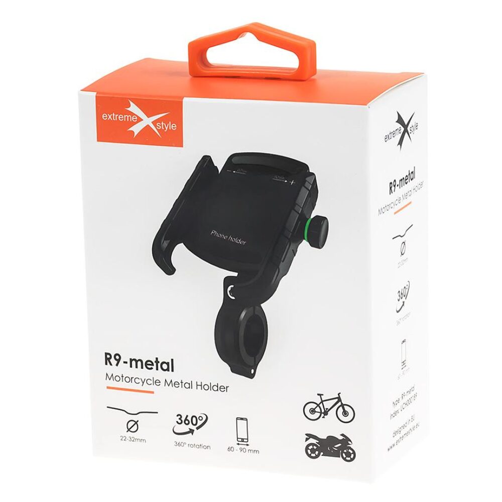 Držač / Nosač mobilnog telefona R9 Metal – za ATV i motocikl…