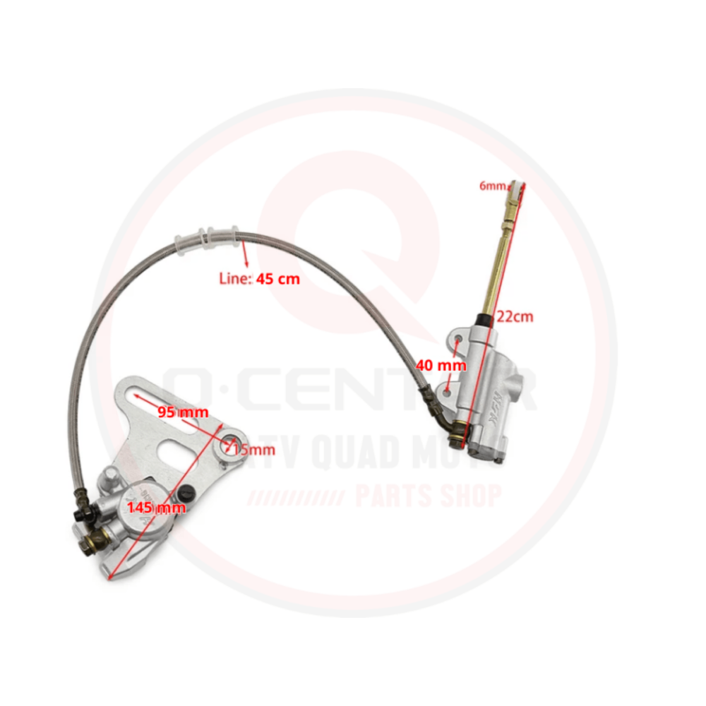 Zadnji kočioni cilindar sa čeljustima 110cc 125cc 150cc 200cc 250cc…