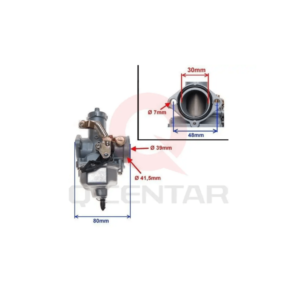 Karburator 4T PZ30 Bashan 200/250 Kymco KXR 250 Maxxer 250/300…