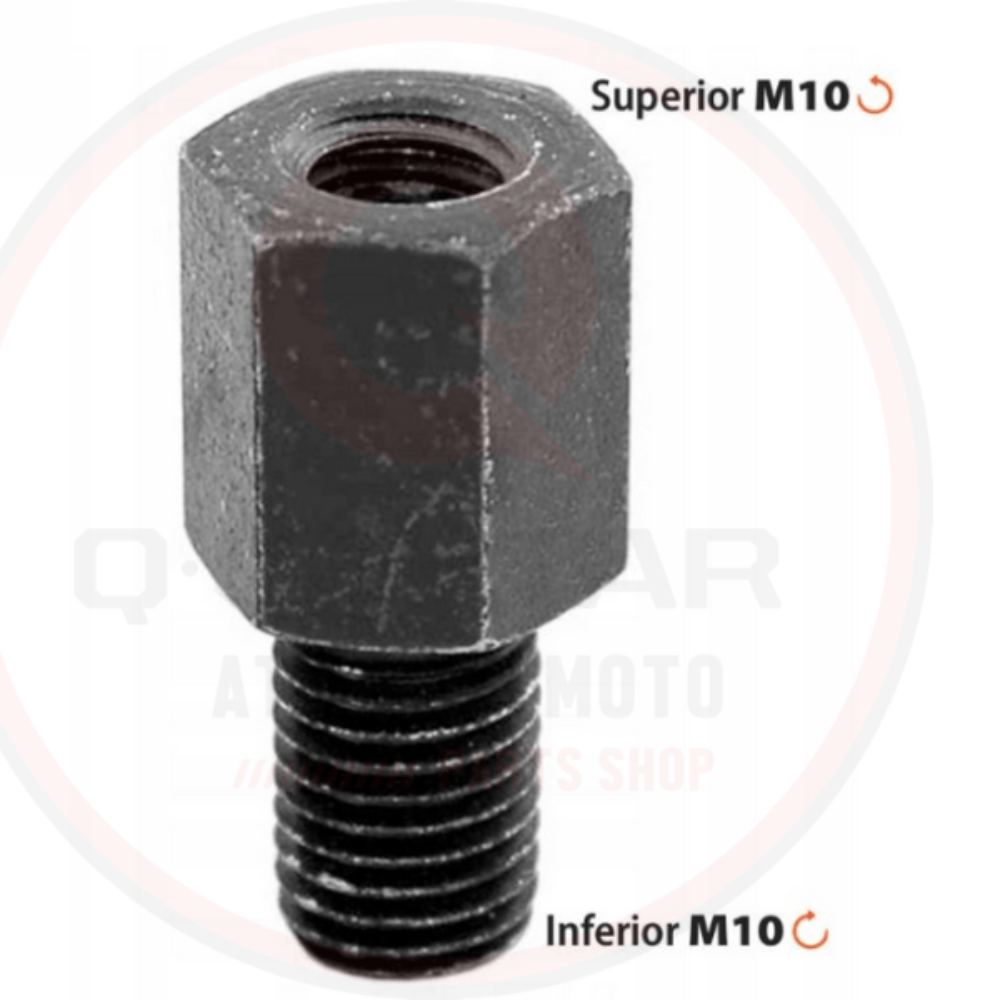 Adapter za retrovizor M10 desno na M10 lijevi – crni
