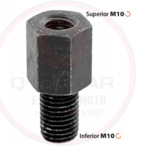 Adapter za retrovizor M10 desno na M10 lijevi – crni