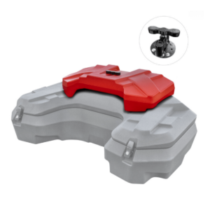 Shark 10L ATV kanister za gorivo – crveni, za Segway AT5/AT6