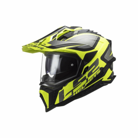 Kaciga LS2 MX701 Explorer Alter – crno/sivo/žuta XXL