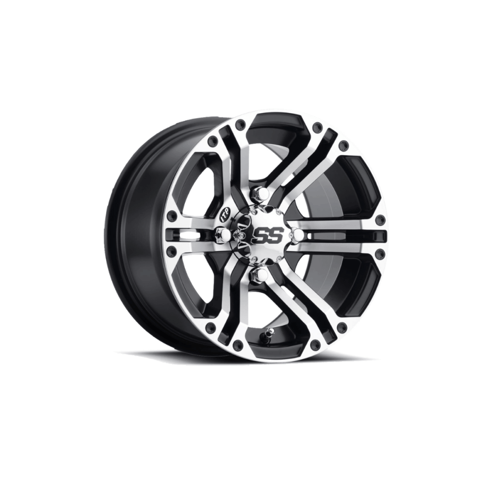 ITP SS212 aluminijska ATV felga 12” – mat crna (12×7 4×1…