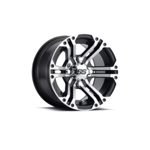 ITP SS212 aluminijska ATV felga 12” – mat crna (12×7 4×136 5+2)