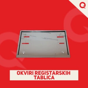 OKVIRI REGISTARSKIH TABLICA