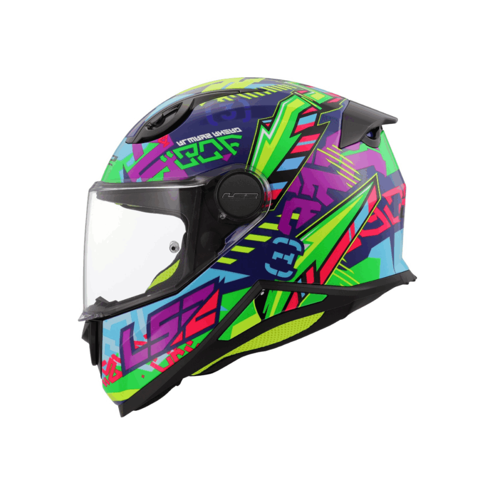 Dječija kaciga LS2 FF812 Kid Svent plavo zelena L…