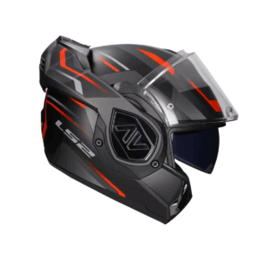Flip-up kaciga LS2 FF906 Advant Kuka – mat crno-crvena XL