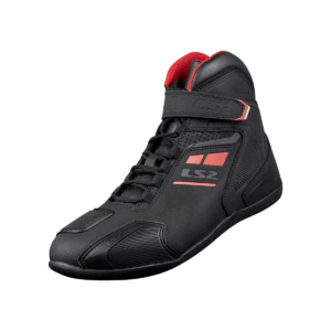 Moto patike LS2 Garra – crno/crvene, veličina 43