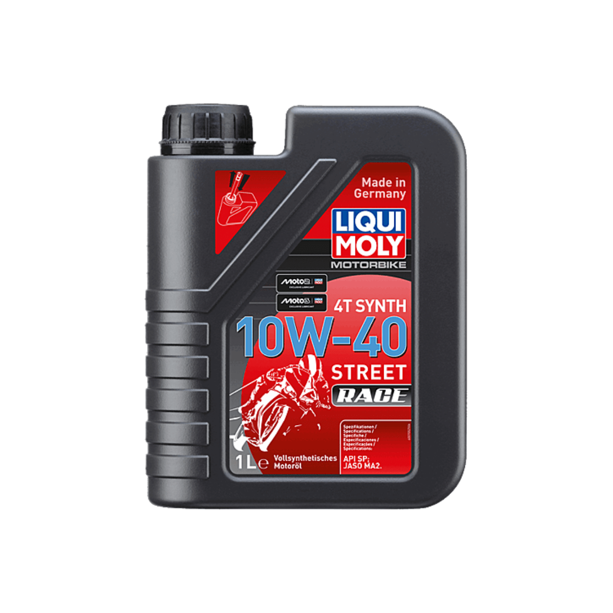 Liqui Moly 4T 10W40 Street Race 1L – 100% sintetičko motorno ulje