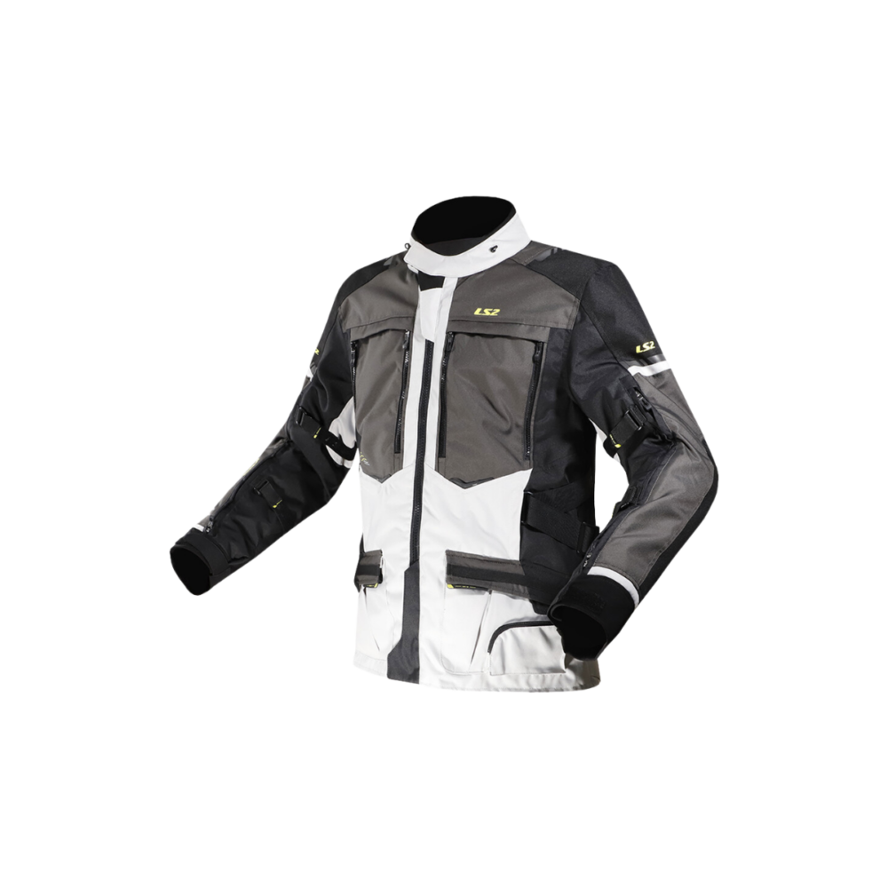 LS2 NORWAY muška moto jakna crno/si…