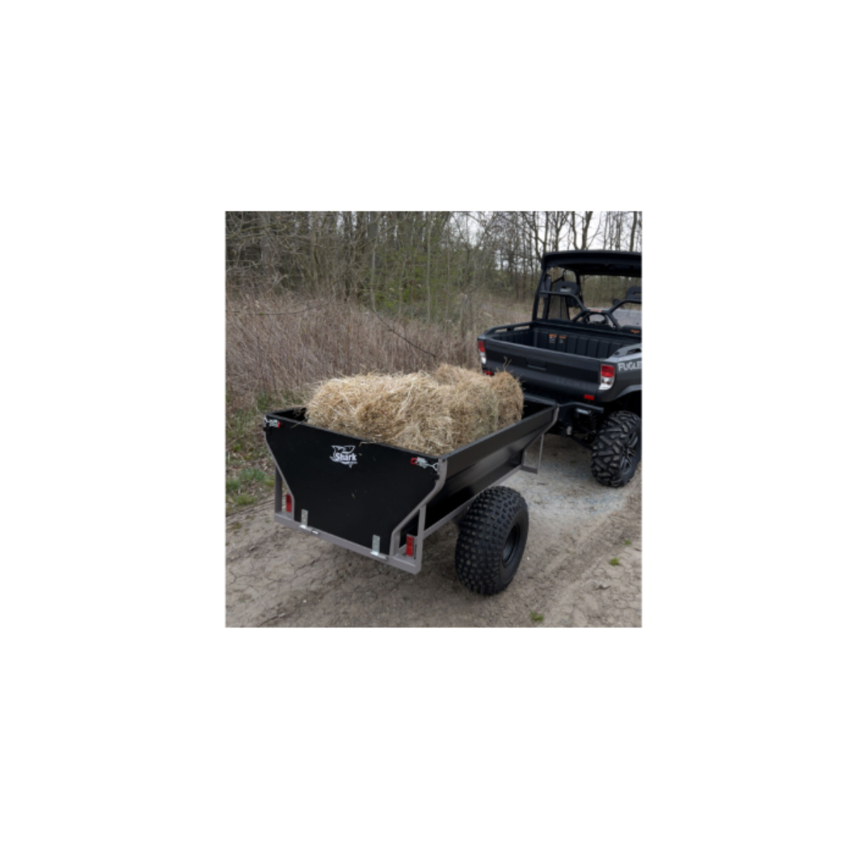 SHARK ATV Prikolica Wood 550 Crna 550kg - Image 5