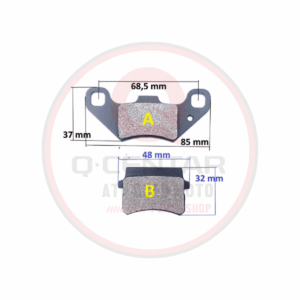 Disk pločice za kineske ATV / QUAD 110cc
