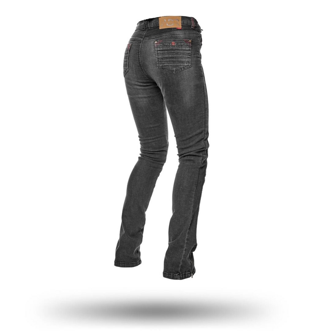 ADRENALINE Rock Lady Ženske Jeans Hlače – Crne – XL veličina - Image 2
