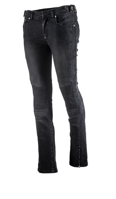 ADRENALINE Rock Lady Ženske Jeans Hlače – Crne – XL veličina - Image 3