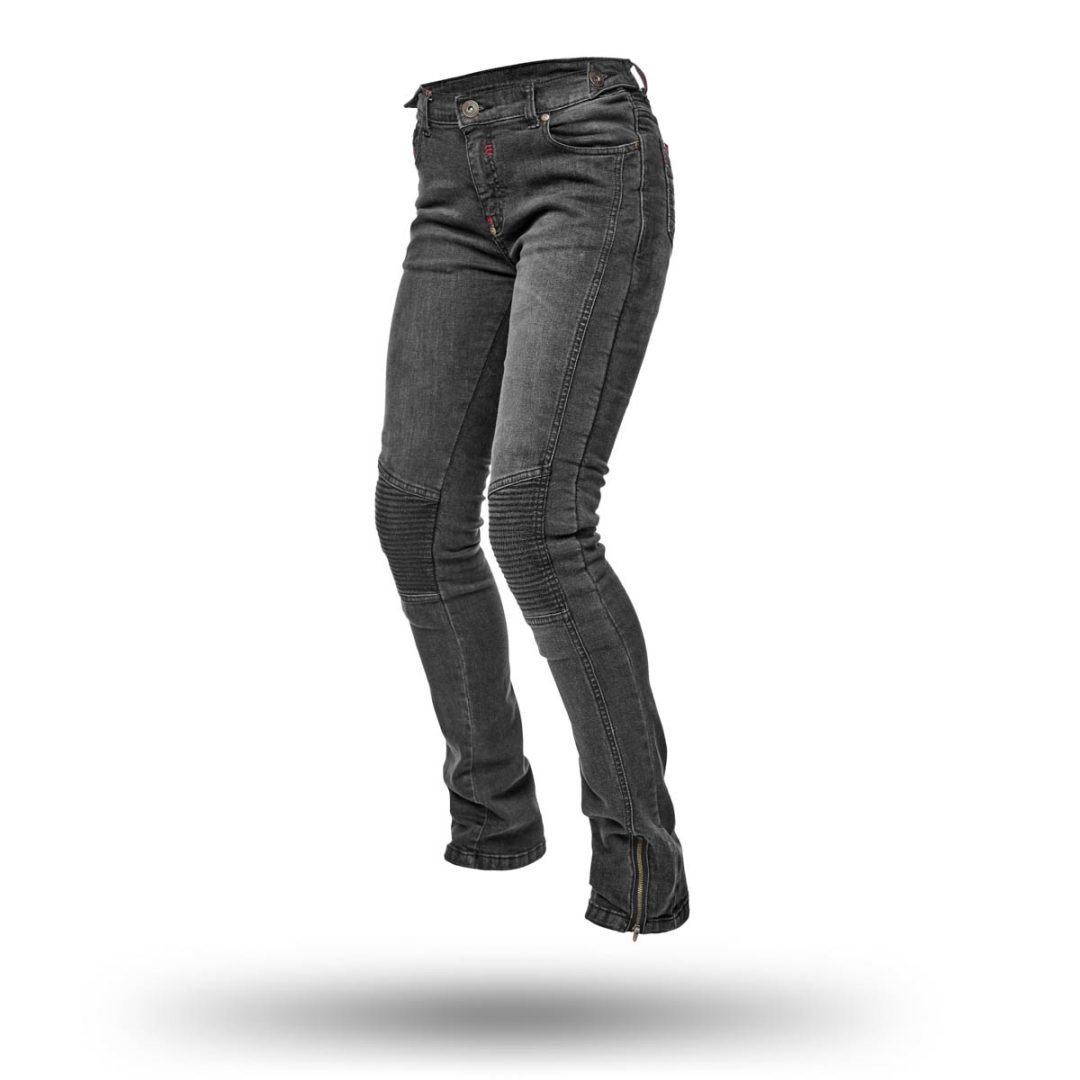 ADRENALINE Rock Lady Ženske Jeans Hlače – Crne – XL veličina