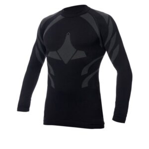 Adrenaline Termo Majica – gornji veš, crna/siva – XL