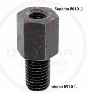 Adapter za retrovizor M10 desno na M10 lijevi – crni