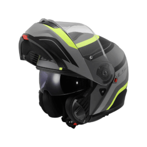 Kaciga LS2 FF908 Strobe II Flip-Up – Monza mat crna/žuta – XXL
