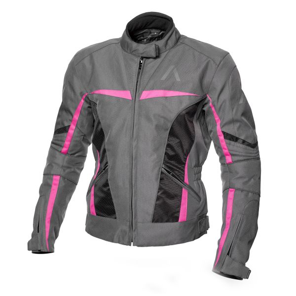 ADRENALINE Love Ride 2.0 Ženska Jakna – Sivo / Roza – XS veličina