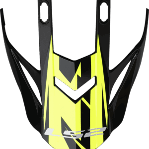 Vizir za kacigu LS2 PEAK MX437 Factory bijelo-crno-žuto