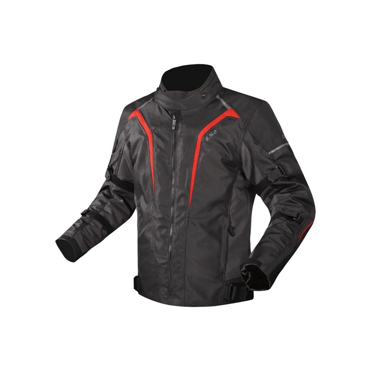 LS2 Sepang Muška Moto Jakna – Crna / Crveno Siva – L