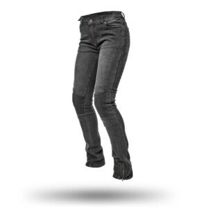 ADRENALINE Rock Lady Ženske Jeans Hlače – Crne – S veličina