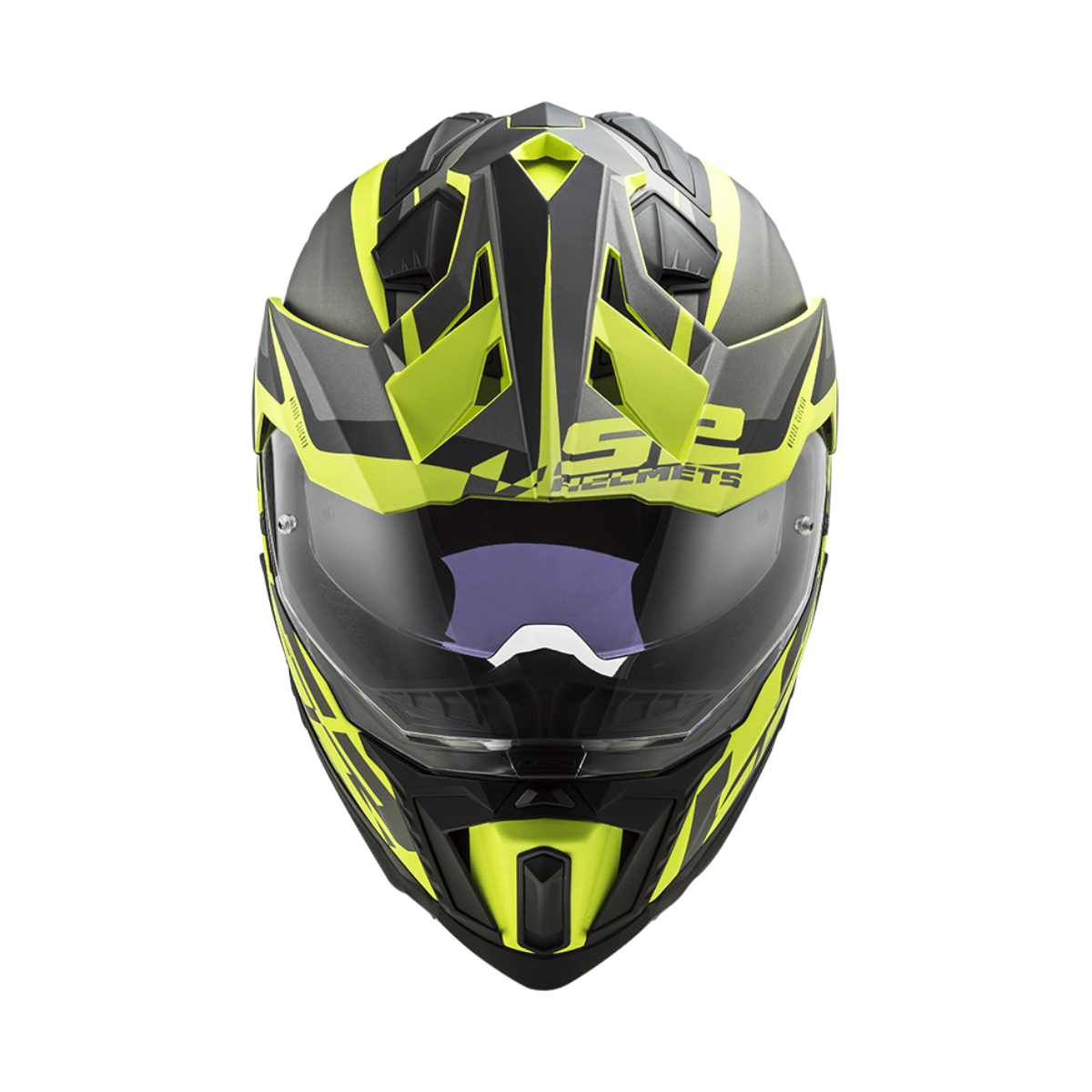 Kaciga LS2 MX701 Explorer Alter – crno/sivo/žuta XL - Image 4