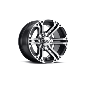 ITP SS212 aluminijska ATV felga 12” – mat crna (12×7 4×136 5+2)