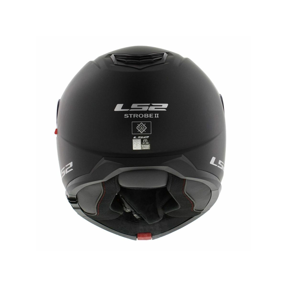 Kaciga LS2 FF908 Strobe II Flip-Up mat crna 3XL - Image 6