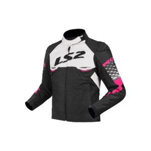 Jakna LS2 APEX Lady – crno/bijelo/roza – XL