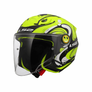 Dječija kaciga LS2 OF622 Funny II – žuta (Hi-Vis) M