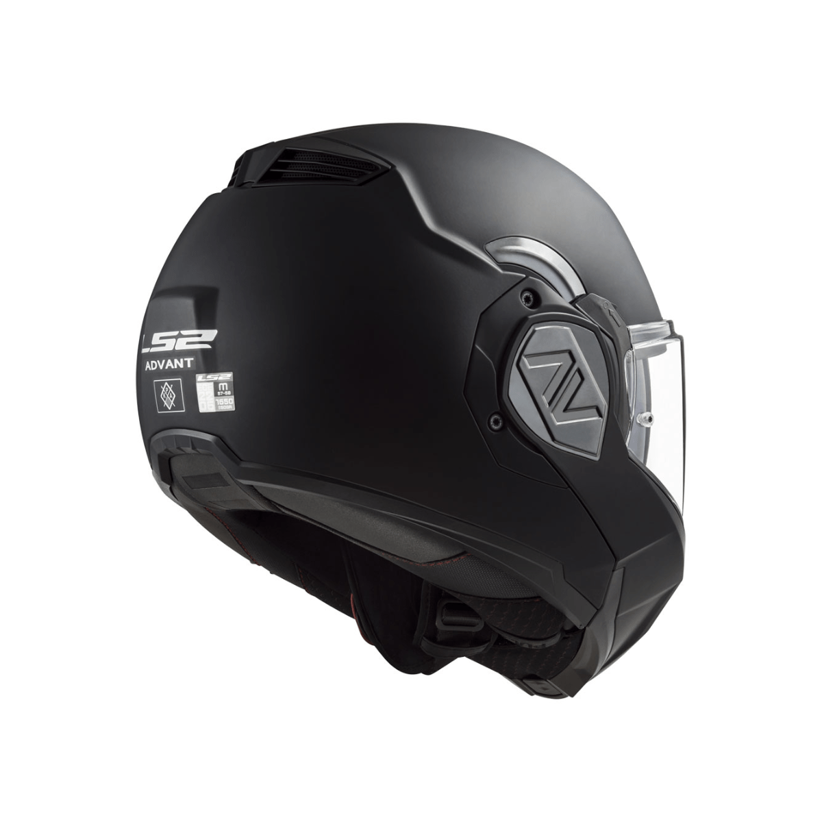 Flip-up kaciga LS2 FF906 Advant – mat crna XXL - Image 6