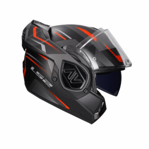 Flip-up kaciga LS2 FF906 Advant Kuka – mat crno-crvena XXL