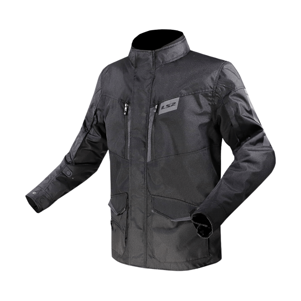 Moto jakna LS2 Metropolis Evo crna - XXL