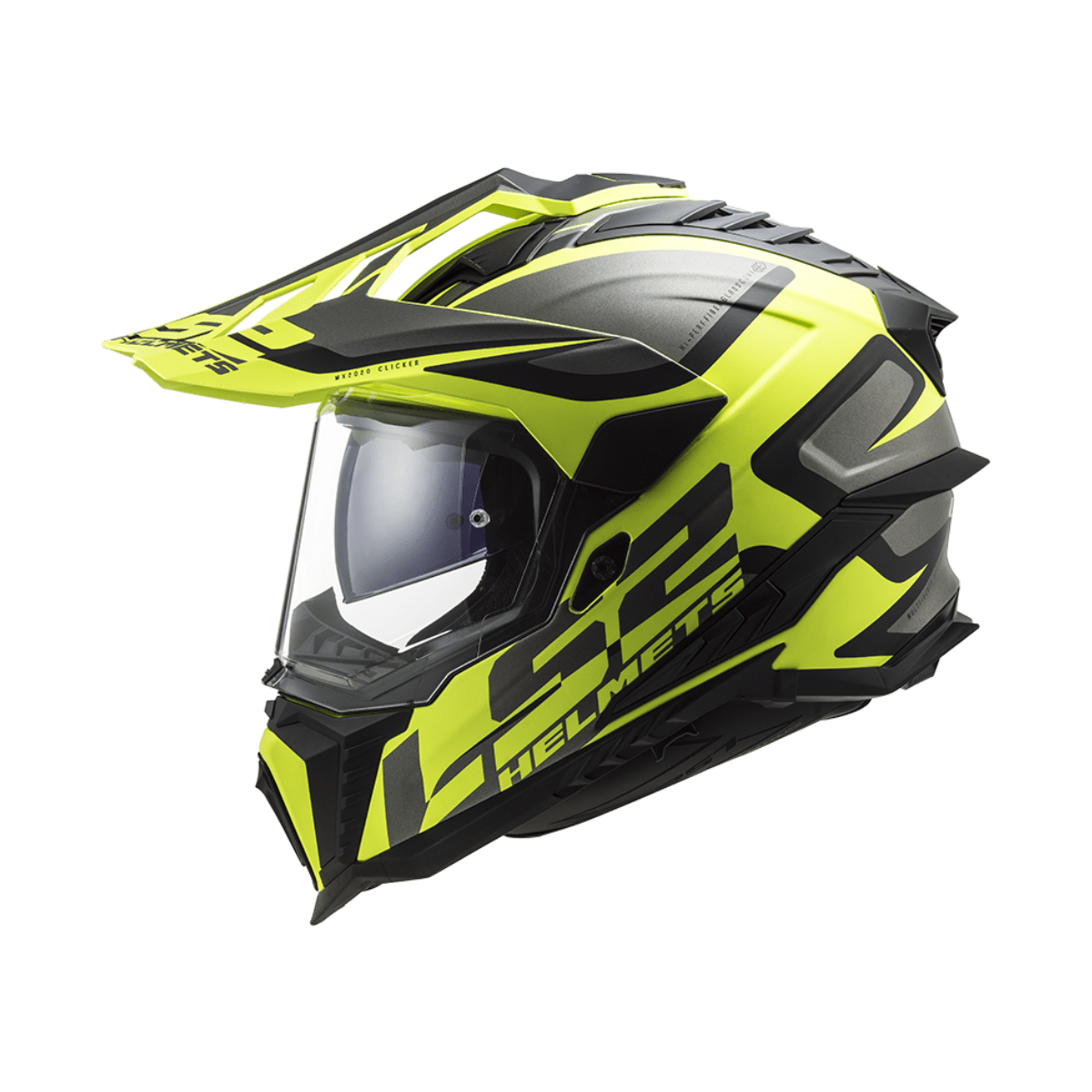 Kaciga LS2 MX701 Explorer Alter crno/sivo/žuta - 3XL - Image 2