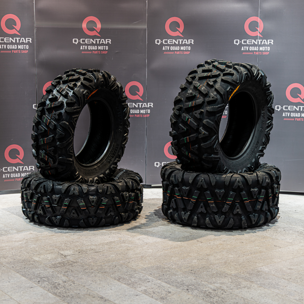 Set ATV gume SUN-F A033 25X8-12 I 25X10-12 6PR (4 kom) guma - Image 3