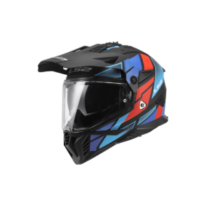 Kaciga LS2 MX702 Pioneer II Block Black Red Blue veličina XL