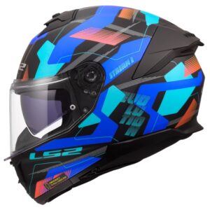 Kaciga LS2 FF808 Stream II Mika Black Blue veličina XXL