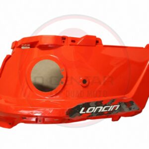 Desni gornji blatobran Loncin XWolf 550 Long crveni