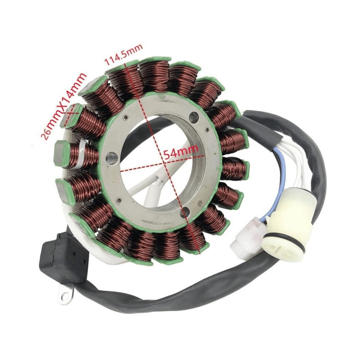 Stator namotaji 18 zavojnica ATV UTV Hisun 500 700 - Image 2