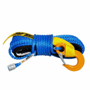 Sintetičko uže za vitlo 6mm x 15m – 3.1t s kukom